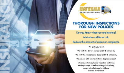 Diatronix insurance leflet